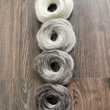 Graceful Grays - Donut Scrunchies | NH