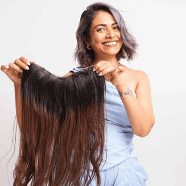 Celebrity Half Wig - Parul's Ombre