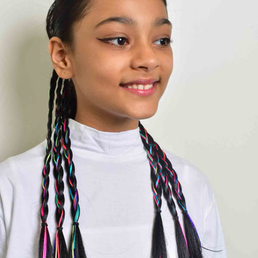 Neony Braids for Kids Set of 2| Hair Accessory