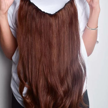 Halo Extensions – Light Brown – Classic Hair Extensions