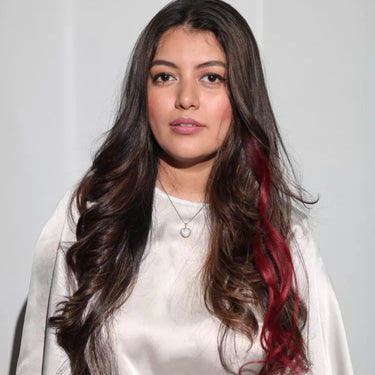 BURGUNDY #Strandout – Coloured clip-In Hair| NH