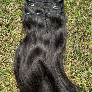 NATURAL BLACK – Classic Hair - CLIP In Extensions