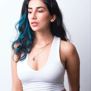 Teal Blue – #Strandout Coloured clip-In Hair| NH