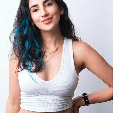 Teal Blue – #Strandout Coloured clip-In Hair| NH