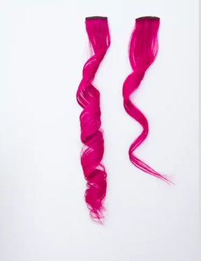 Kinky Pinky – #Strandout- Coloured clip-In Hair