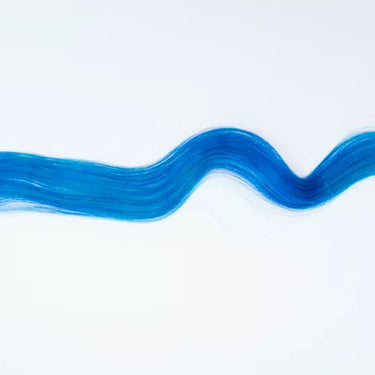 Electric Blue Hair Strand – #Strandout- Coloured clip-In Hair